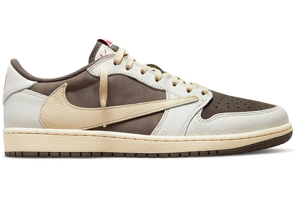 JORDAN 1 RETRO LOW TRAVIS SCOTT REVERSE MOCHA