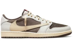 JORDAN 1 RETRO LOW TRAVIS SCOTT REVERSE MOCHA