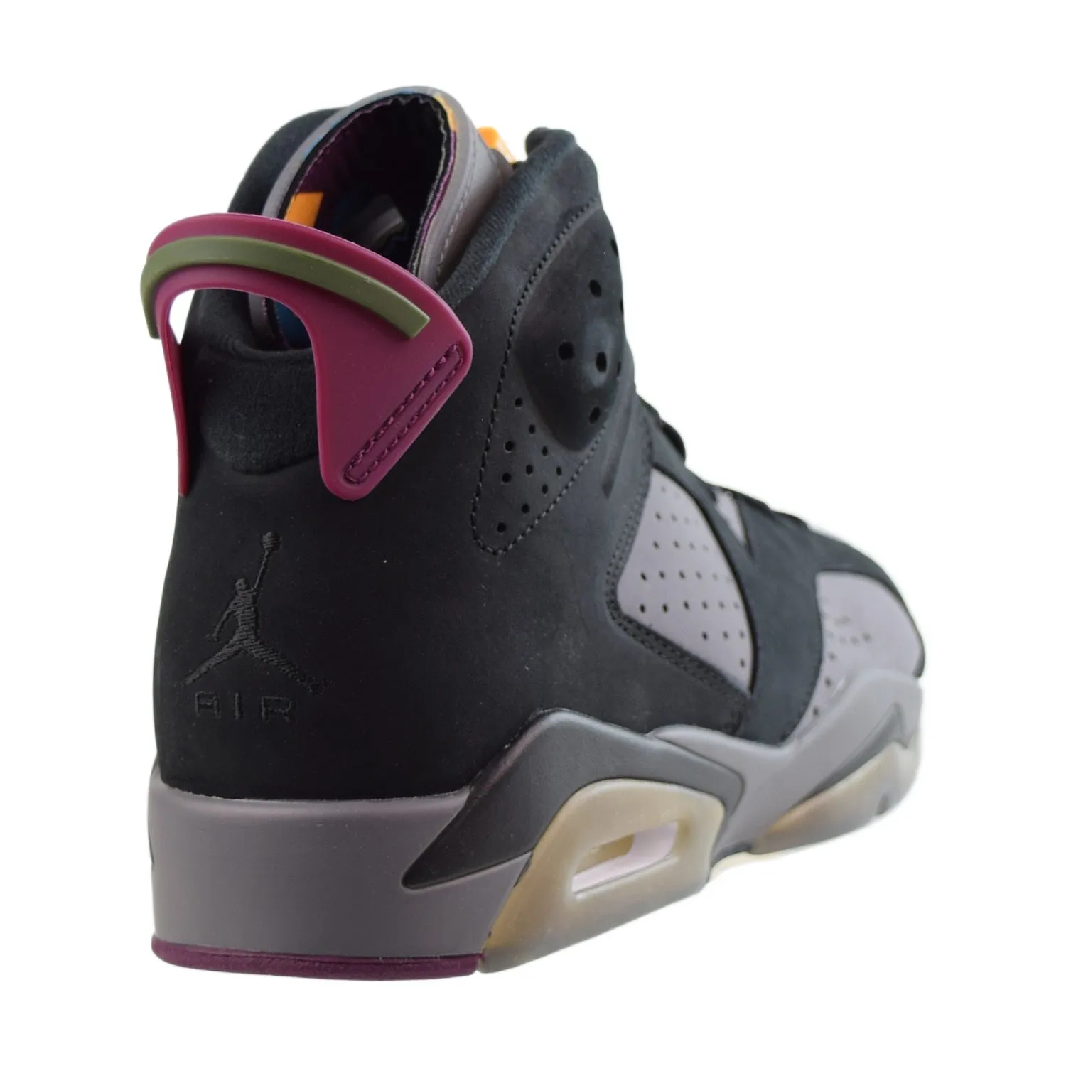 Jordan 6 Retro Bordeaux Men's Shoes Black-Light Graphite-Dark Grey