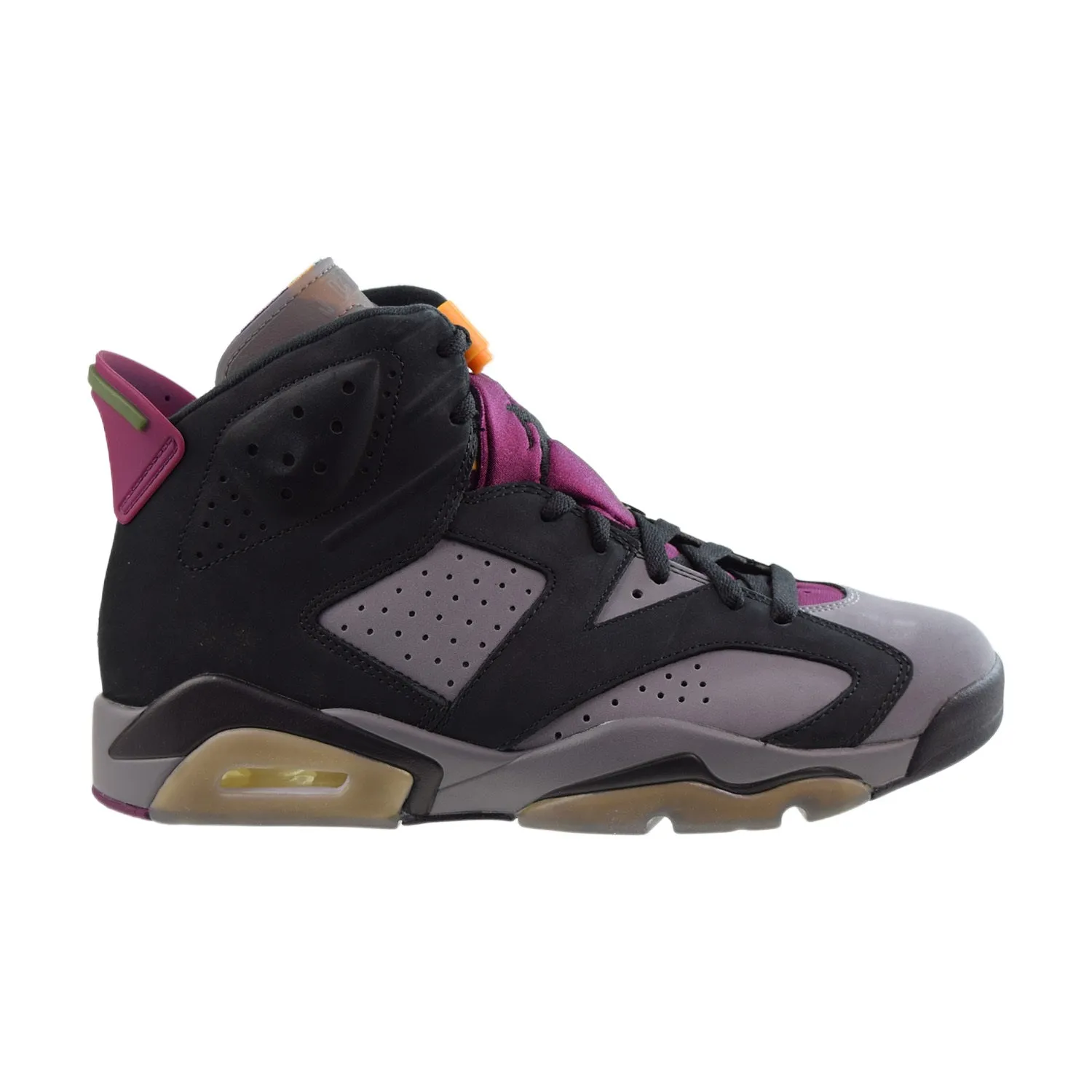 Jordan 6 Retro Bordeaux Men's Shoes Black-Light Graphite-Dark Grey