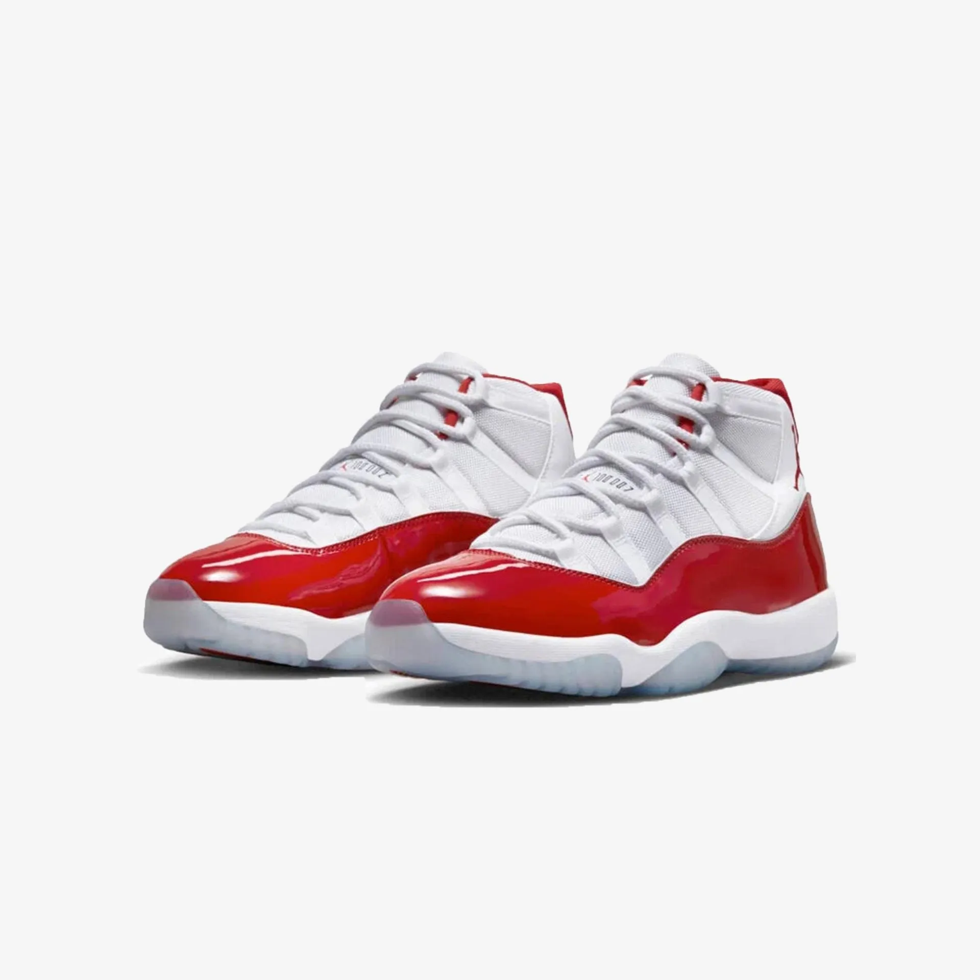 Jordan | AIR JORDAN 11 RETRO  { WHITE/VARSITY RED-BLACK