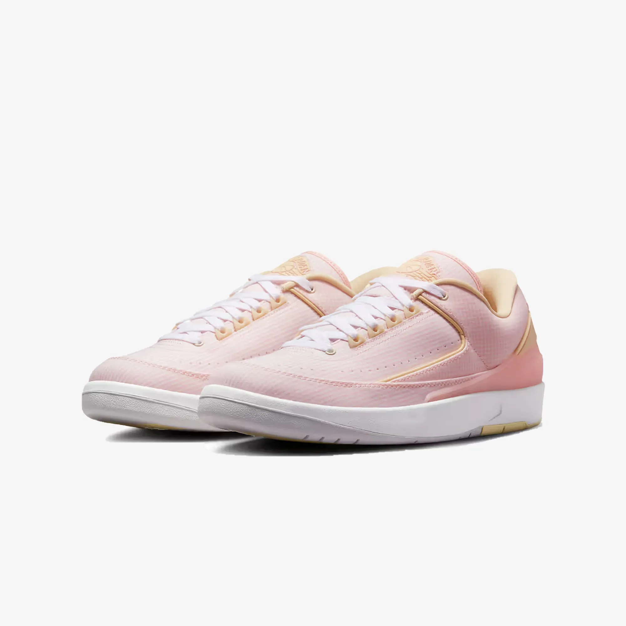 Jordan | AIR JORDAN 2 RETRO LOW  { ATMOSPHERE/PALE VANILLA-WHITE