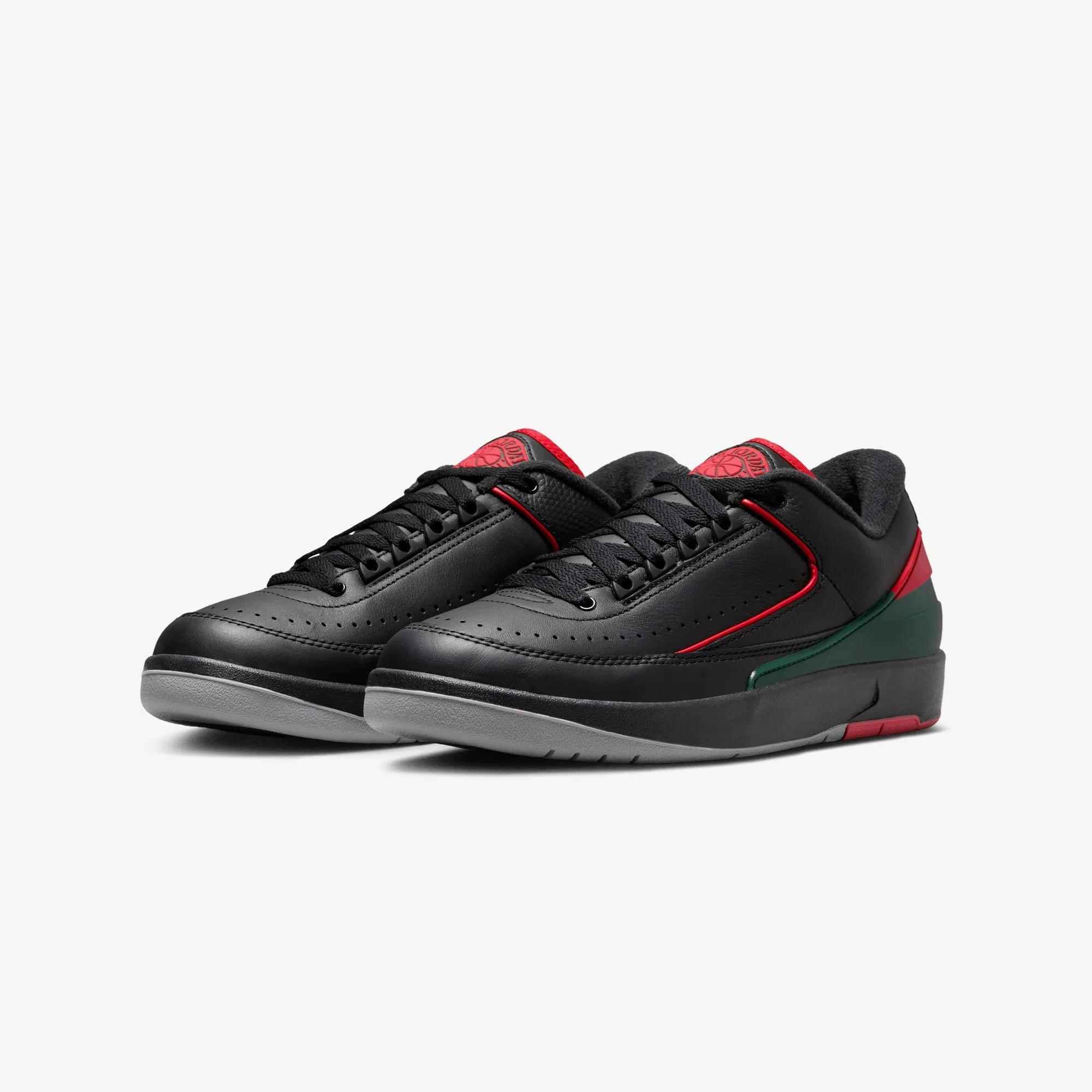 Jordan | AIR JORDAN 2 RETRO 'LOW 'BLACK/FIRE RED-FIR-CEMENT GREY'