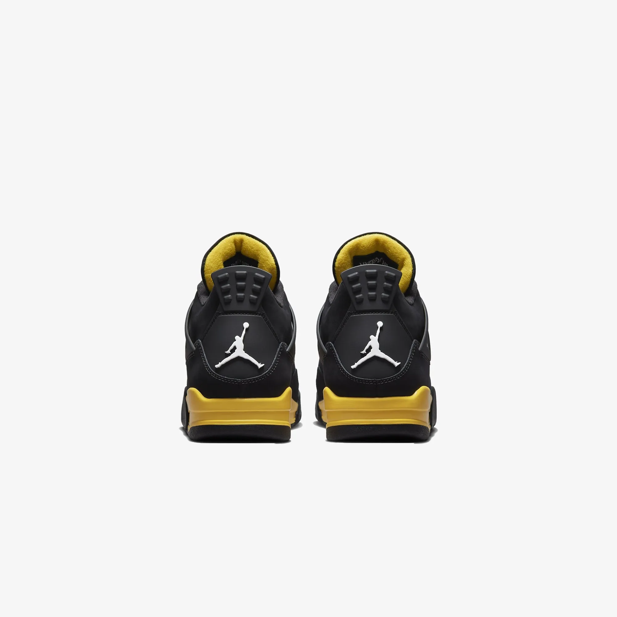 Jordan | AIR JORDAN 4 RETRO  { BLACK/TOUR YELLOW