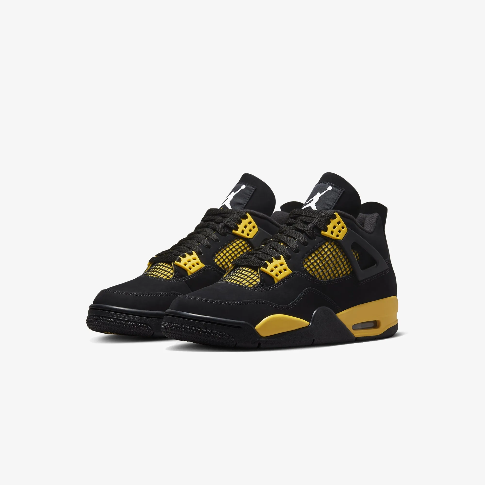 Jordan | AIR JORDAN 4 RETRO  { BLACK/TOUR YELLOW