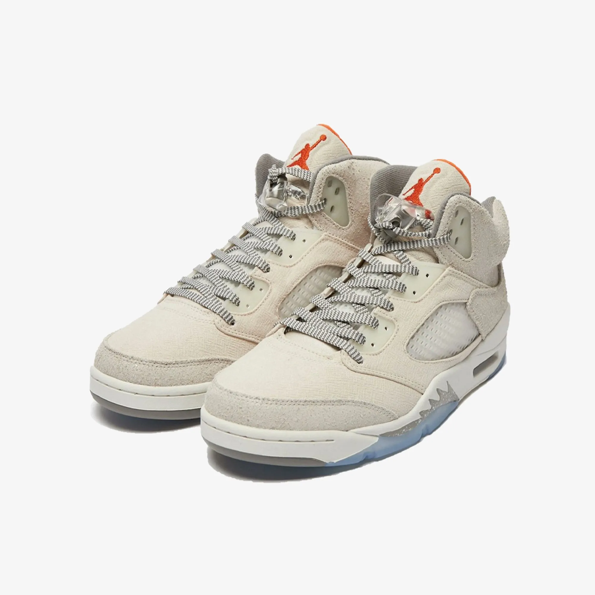 Jordan | AIR JORDAN 5 RETRO SE CRAFT  { LT OREWOOD BRN/SAFETY ORANGE-FLAT PEWTER