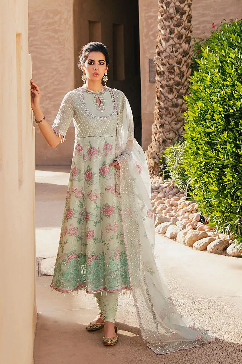 Khani by Mushq Unstitched 3 Piece Luxury Festive Lawn Collection'2022-MLF22-08-Nermin