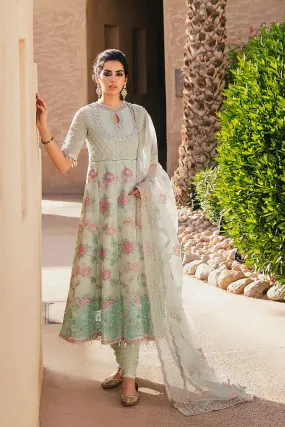 Khani by Mushq Unstitched 3 Piece Luxury Festive Lawn Collection'2022-MLF22-08-Nermin