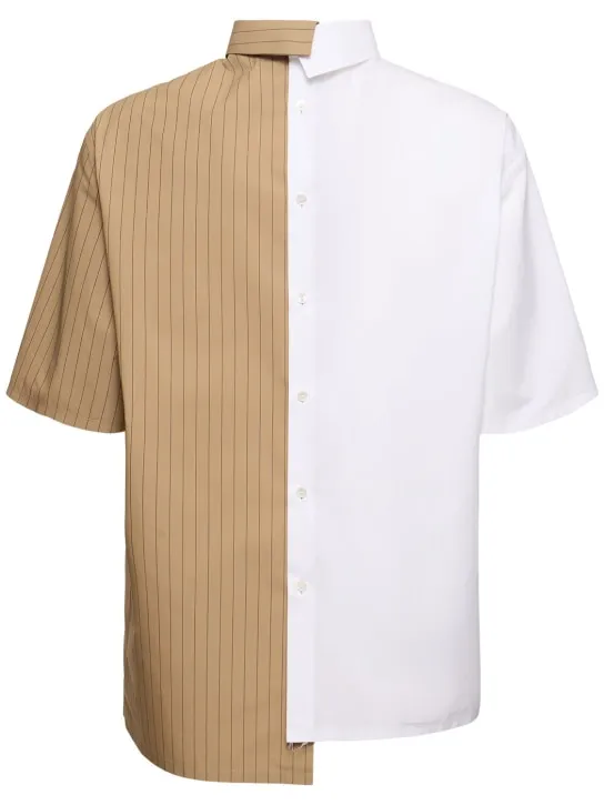 Lanvin   Asymmetrical poplin shirt 