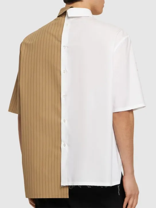 Lanvin   Asymmetrical poplin shirt 