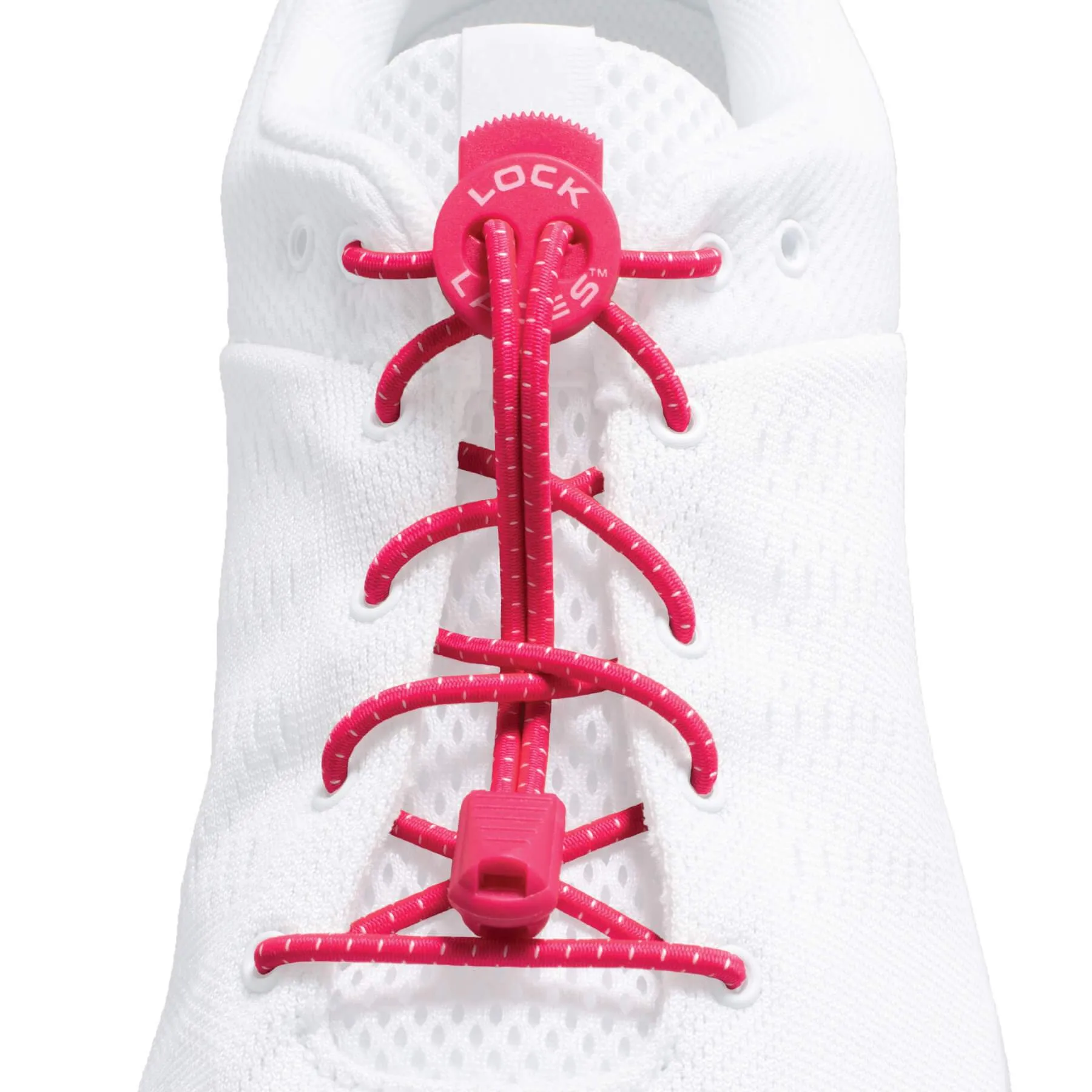 Lock Laces No Tie Shoelaces Hot Pink | Buy Lock Laces No Tie Shoelaces Hot Pink here | Outnorth