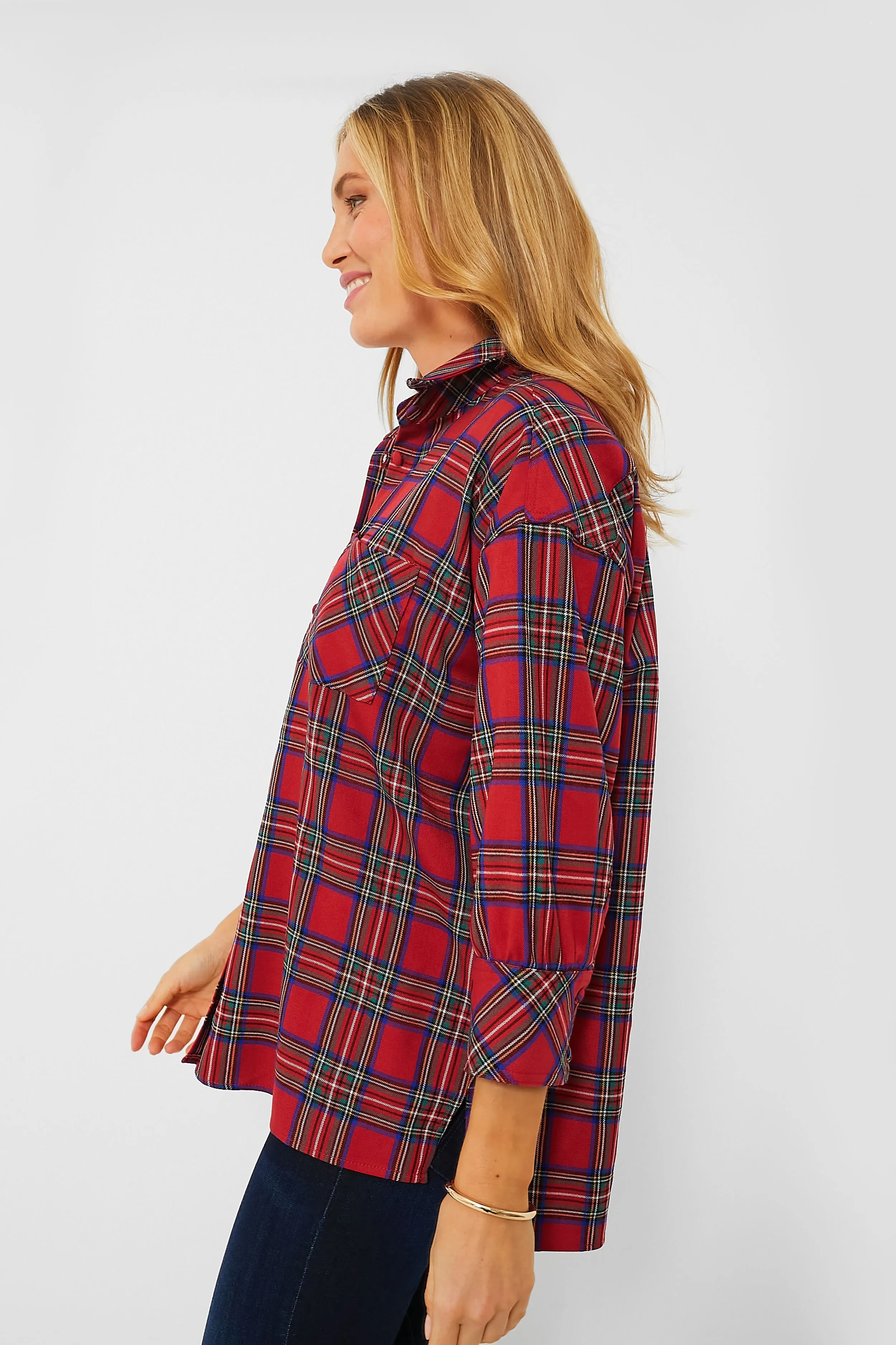 MacLeod Plaid Button Down Shirt