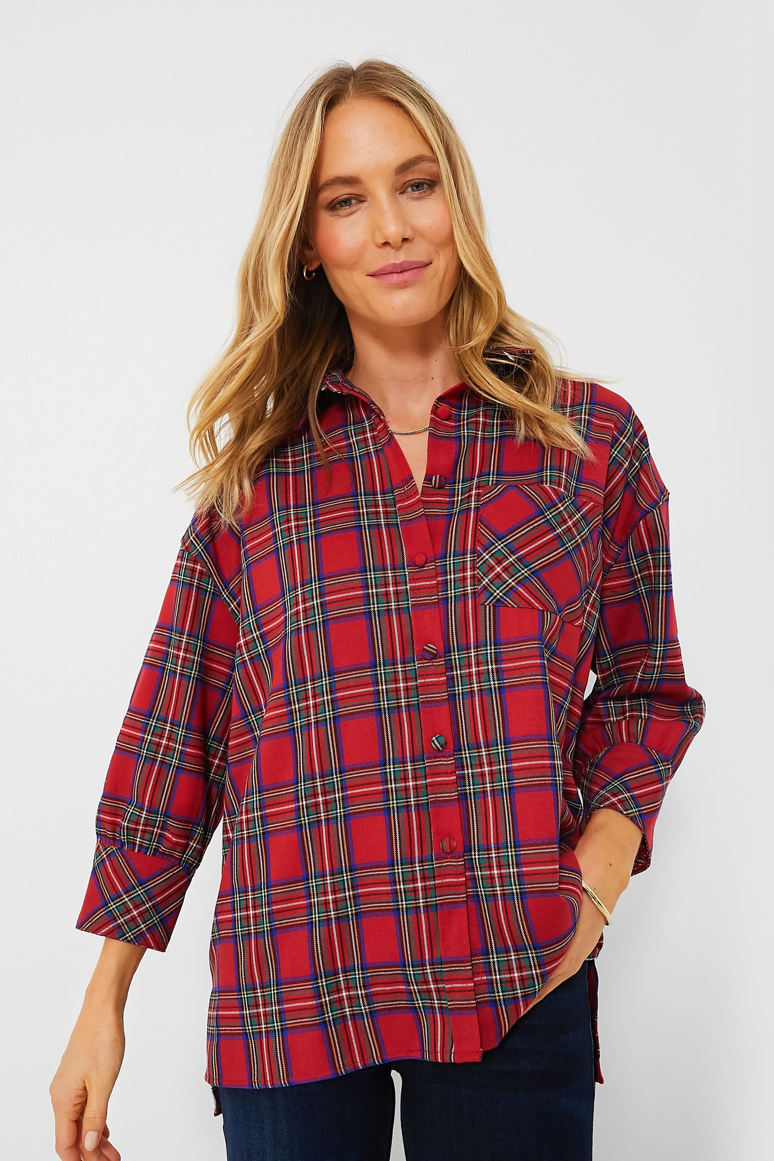 MacLeod Plaid Button Down Shirt