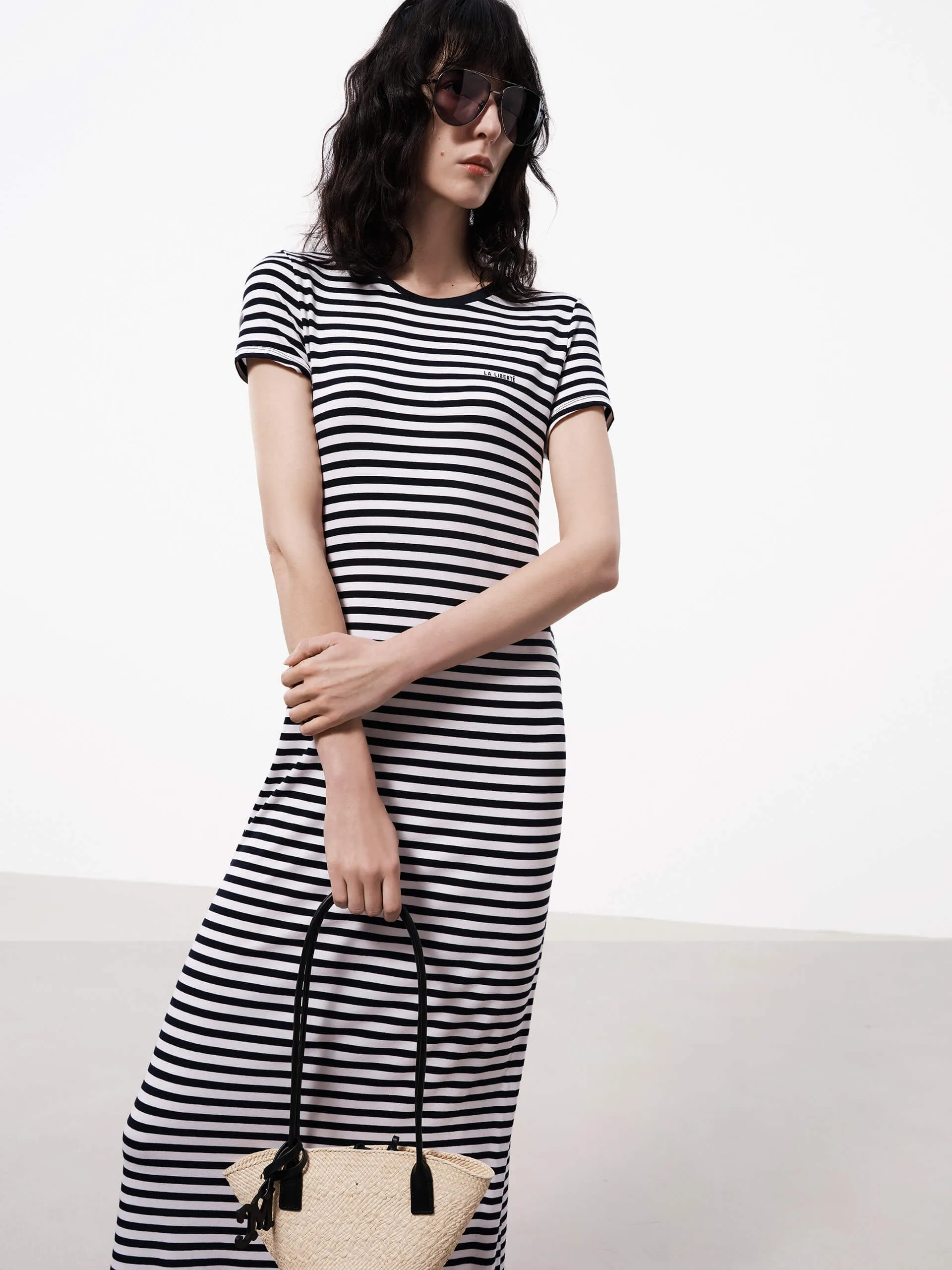 Maxi Length T-shirt Dress