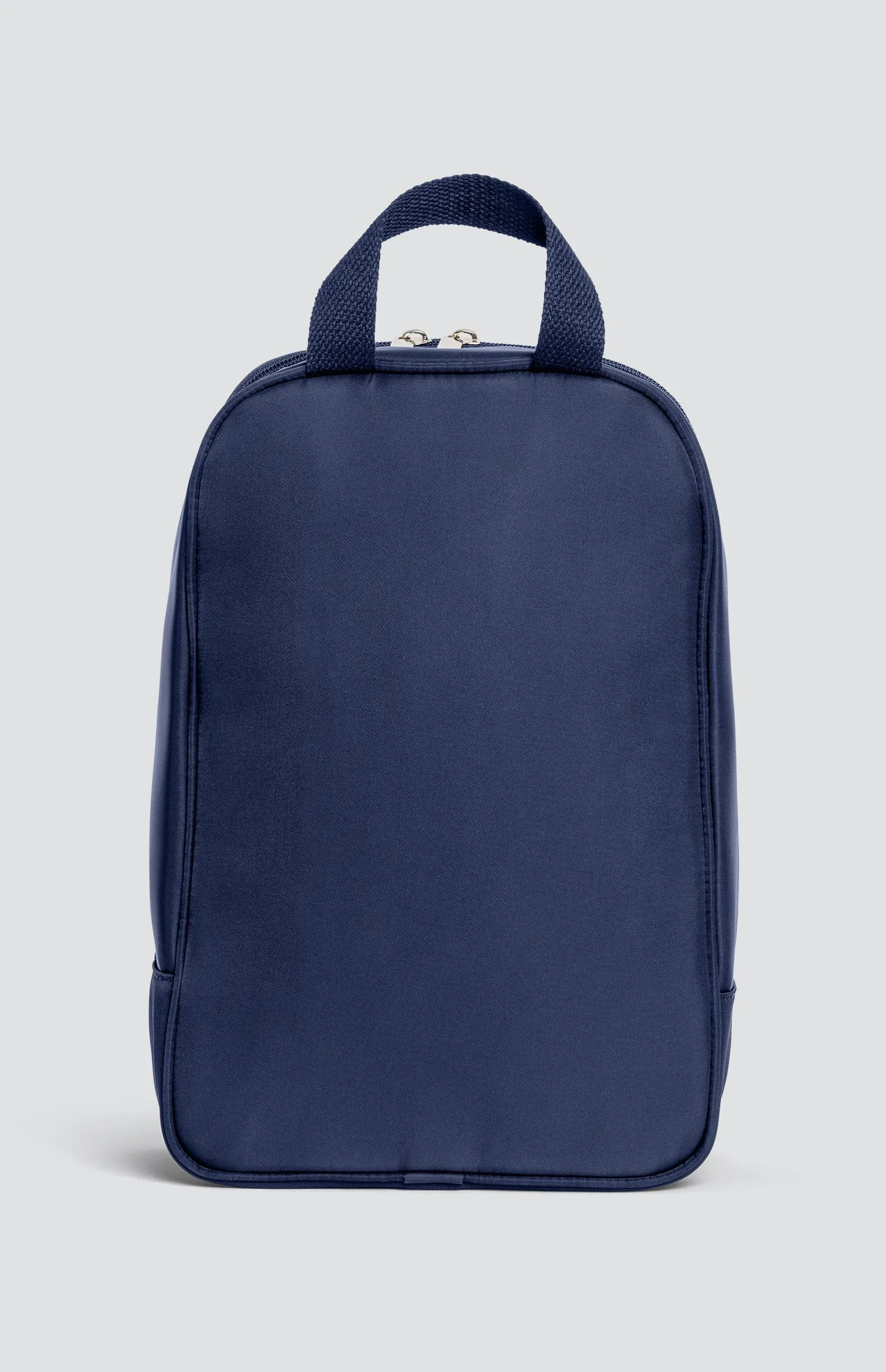 May Shoe Bag with Handle - Navy Blue