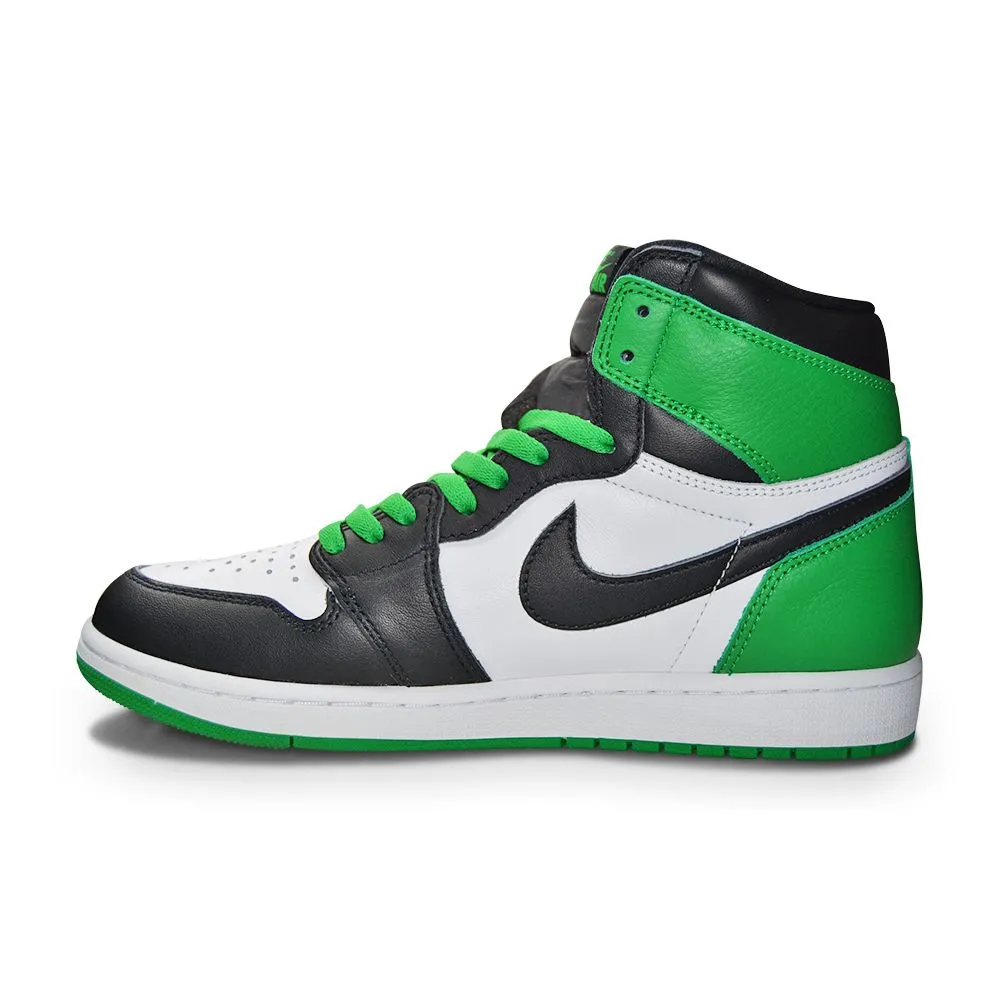 Mens Nike Air Jordan 1 Retro High OG - DZ5485 031 - Black "Lucky Green" White