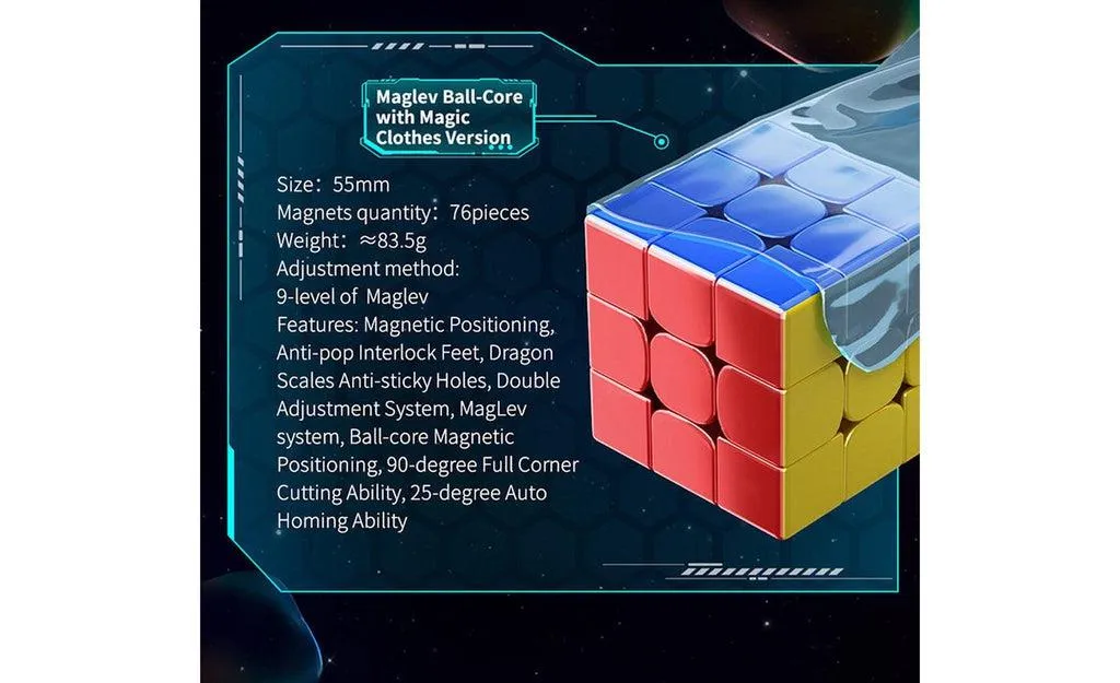 MoYu YS3 M 3x3 (Magnetic, MagLev)