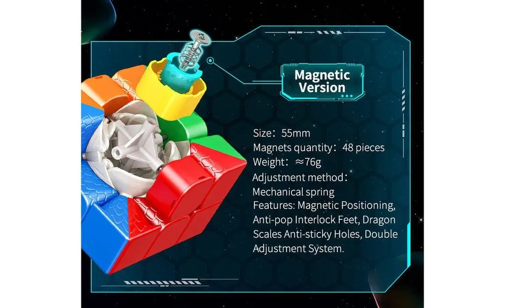 MoYu YS3 M 3x3 (Magnetic, MagLev)