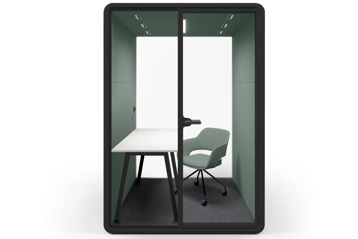 Nest Room Booth with Quadro A Table [Echo Panel With Fabric]