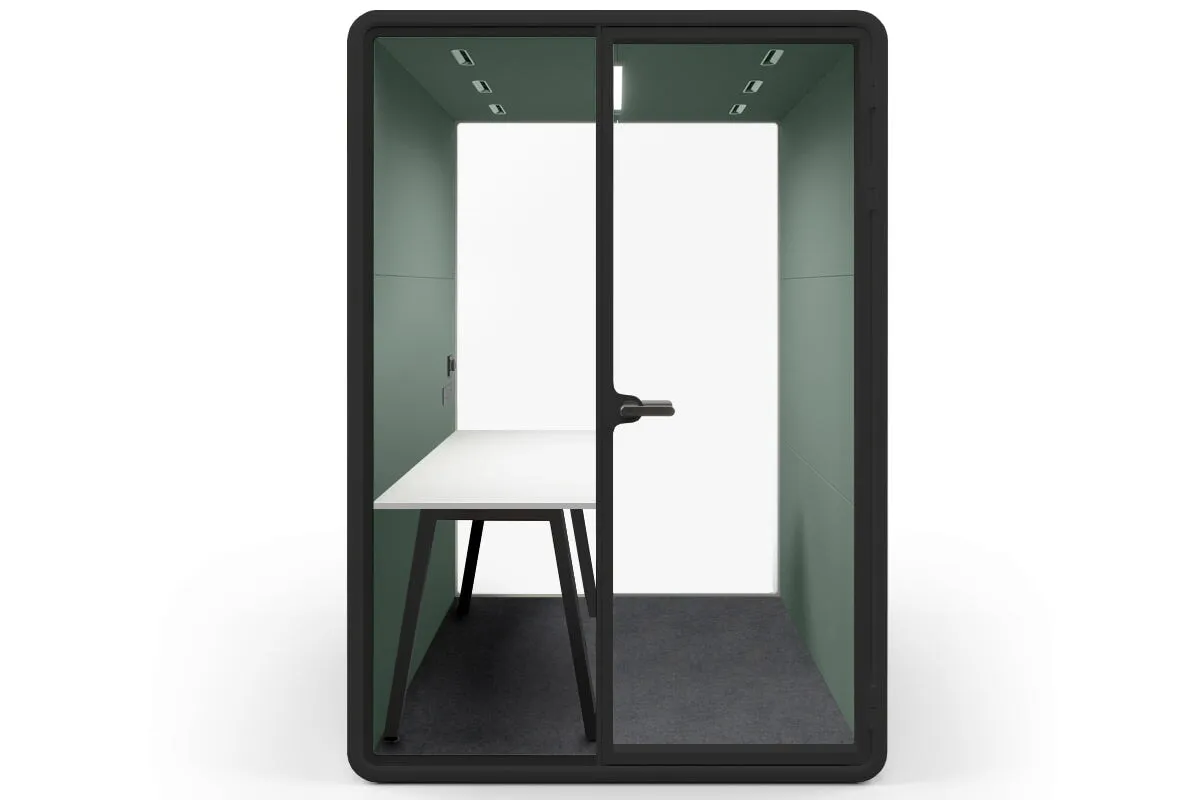 Nest Room Booth with Quadro A Table [Echo Panel With Fabric]