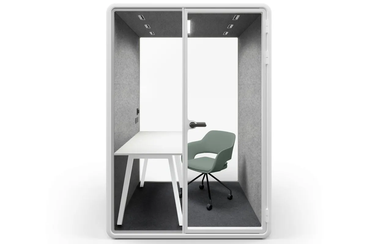 Nest Room Booth with Quadro A Table [Echo Panel]