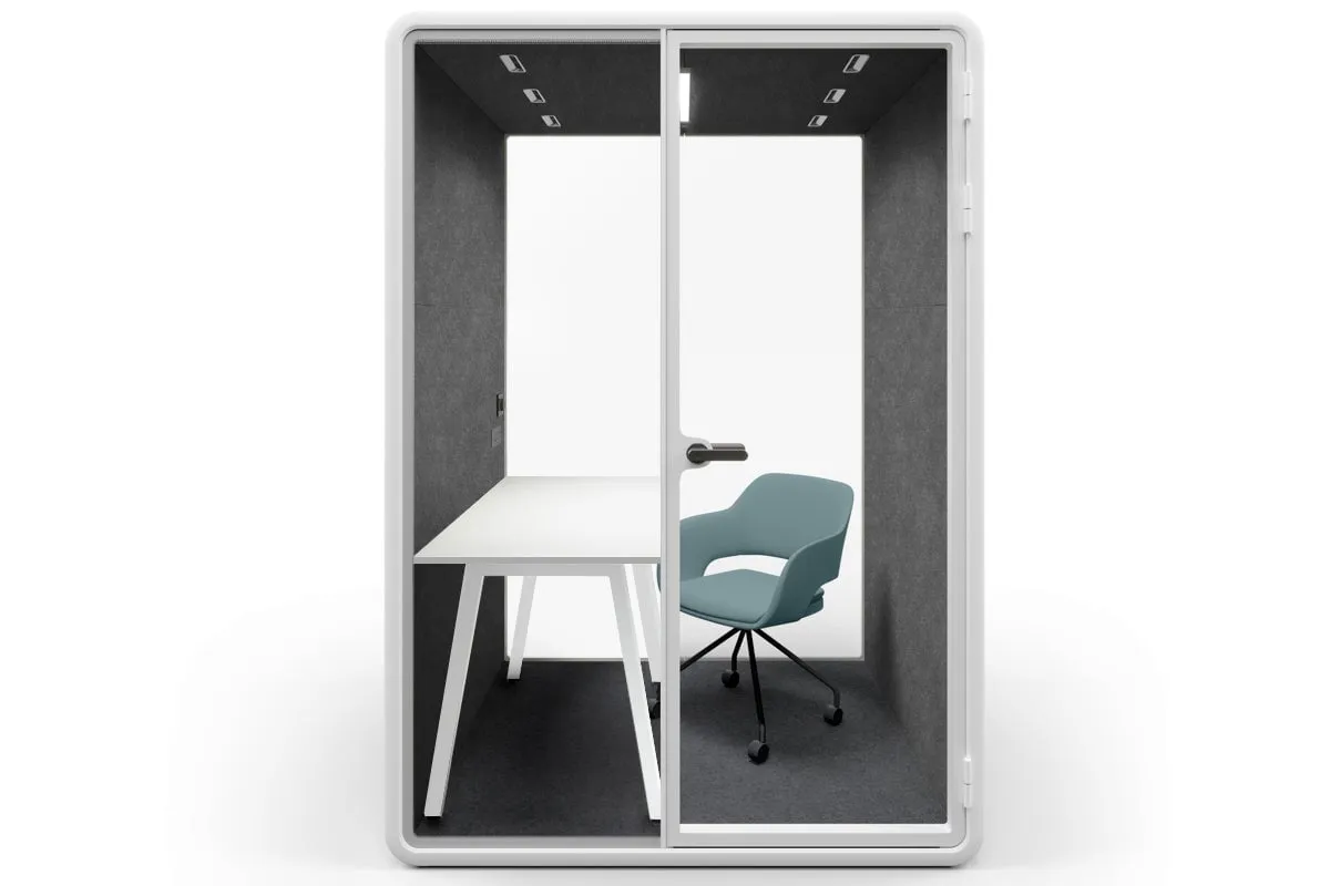 Nest Room Booth with Quadro A Table [Echo Panel]