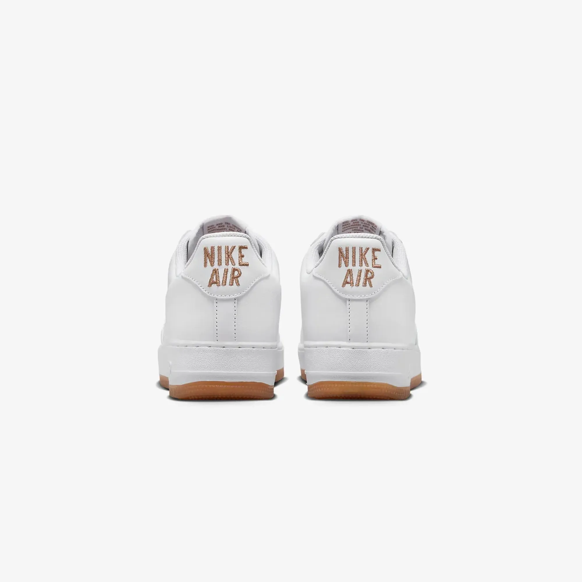 Nike | AIR FORCE 1 LOW RETRO  { WHITE/GUM MED BROWN