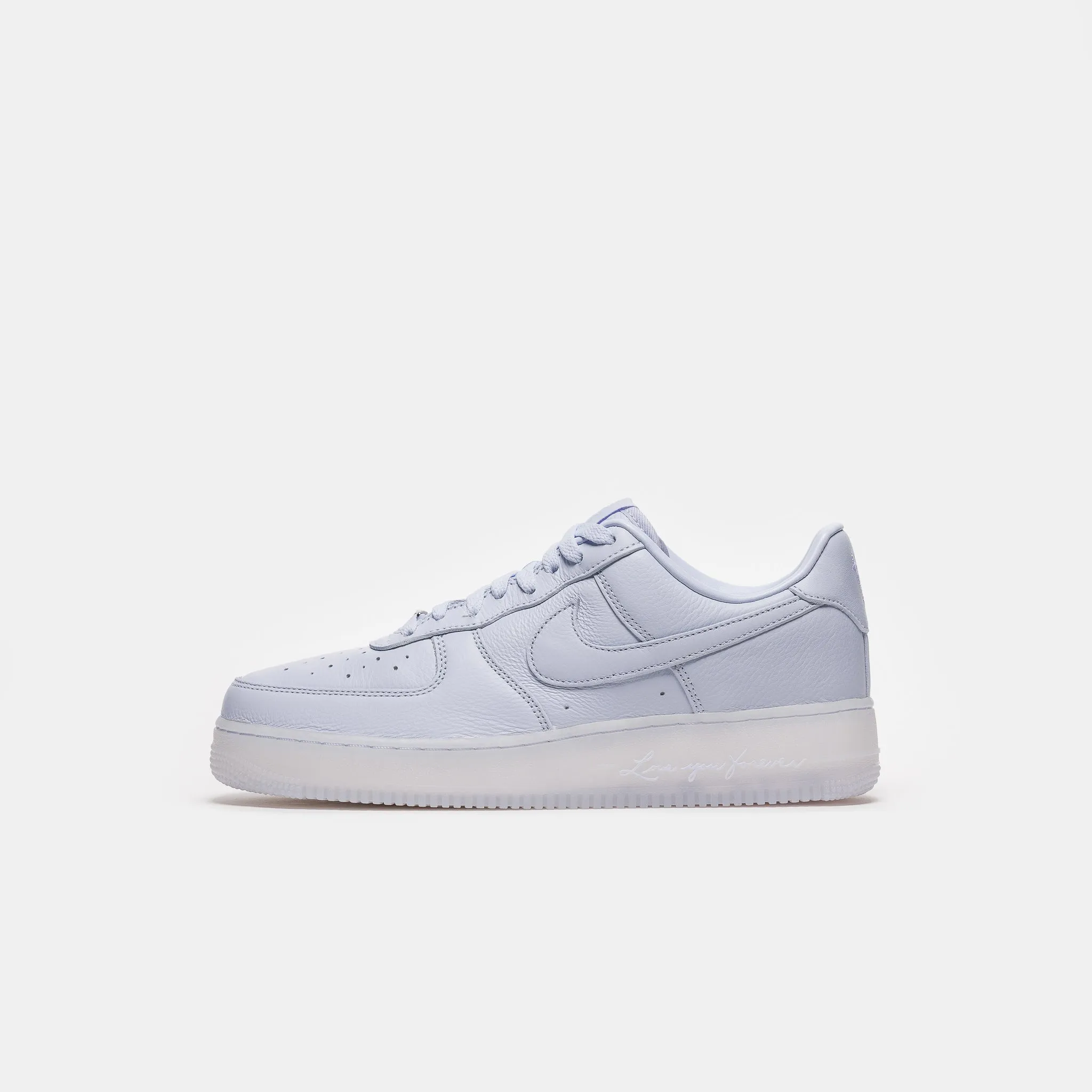 NOCTA Air Force 1 Low Sneaker in Palest Purple/Cobalt Tint