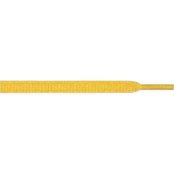 Oval 1/4" - Yellow (12 Pair Pack) Shoelaces