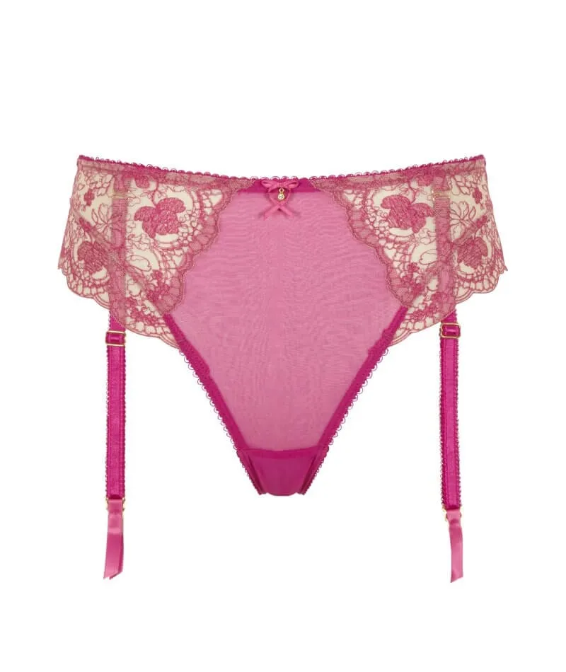 Panache Daphne Suspender Belt - Orchid