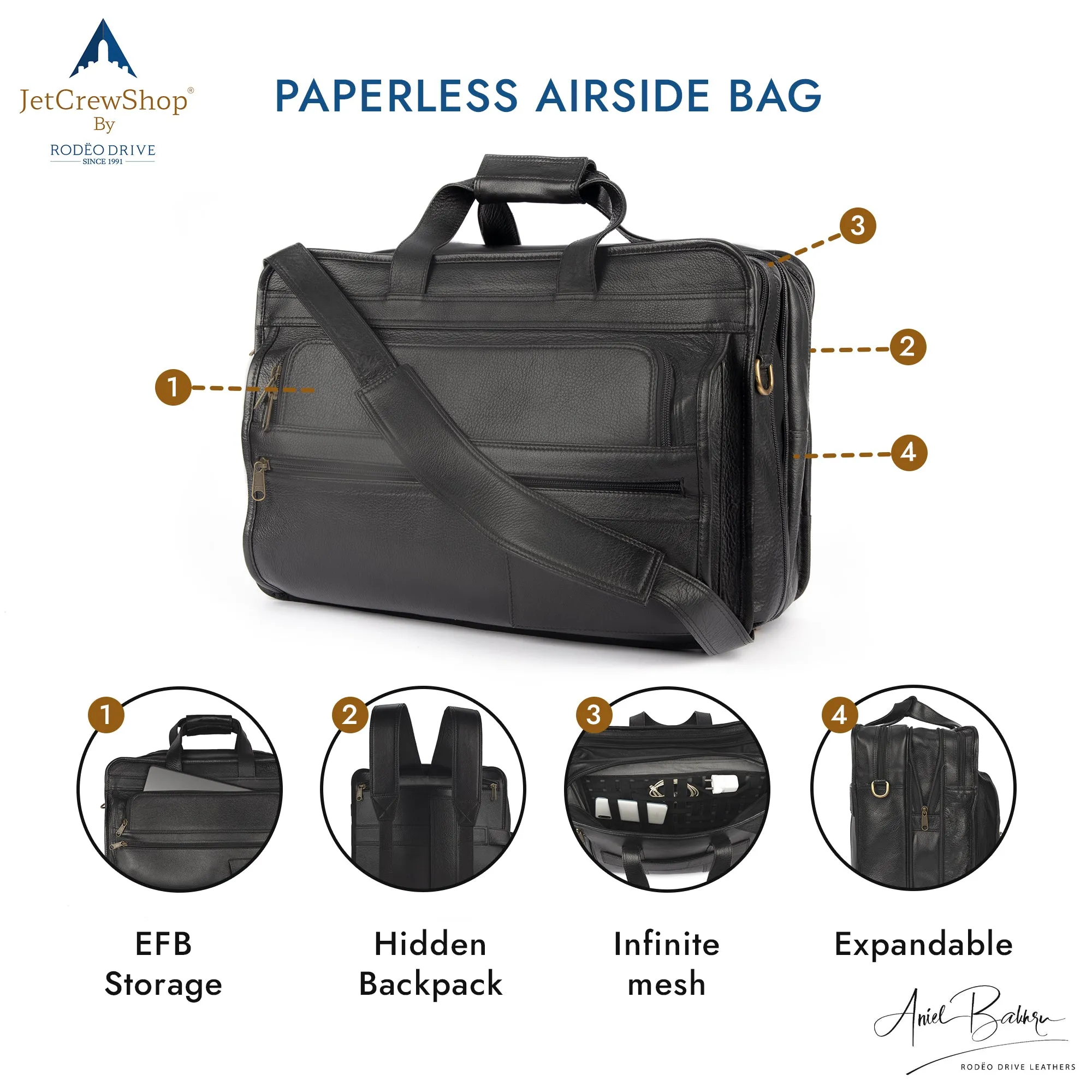 PAPERLESS AIRSIDE PILOT BAG