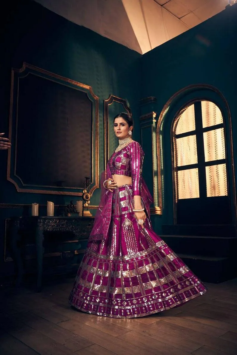 Party Wear Bollywood Lehenga Choli Set