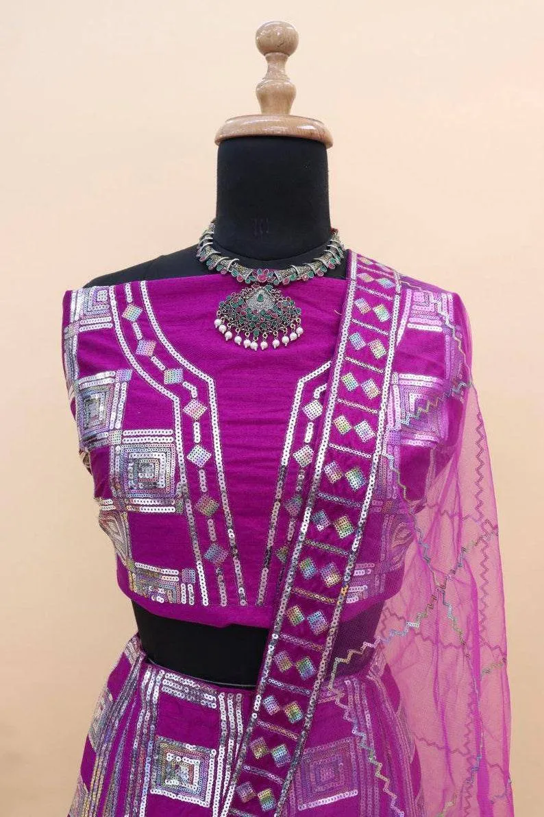 Party Wear Bollywood Lehenga Choli Set