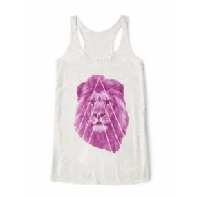 PINK STREET LION TANK TOP