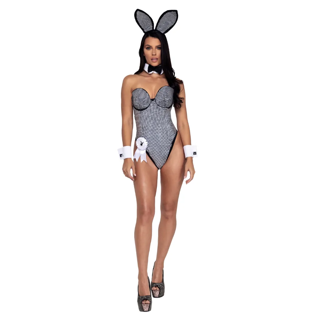 Playboy Rhinestone Bunny Costume