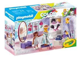 Playmobil Color: Dressing Room 71373