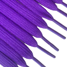 Purple Shoelaces - 12 pairs