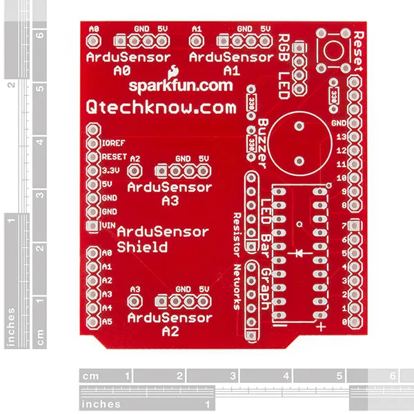 Qtechknow ArduSensor Learning Kit