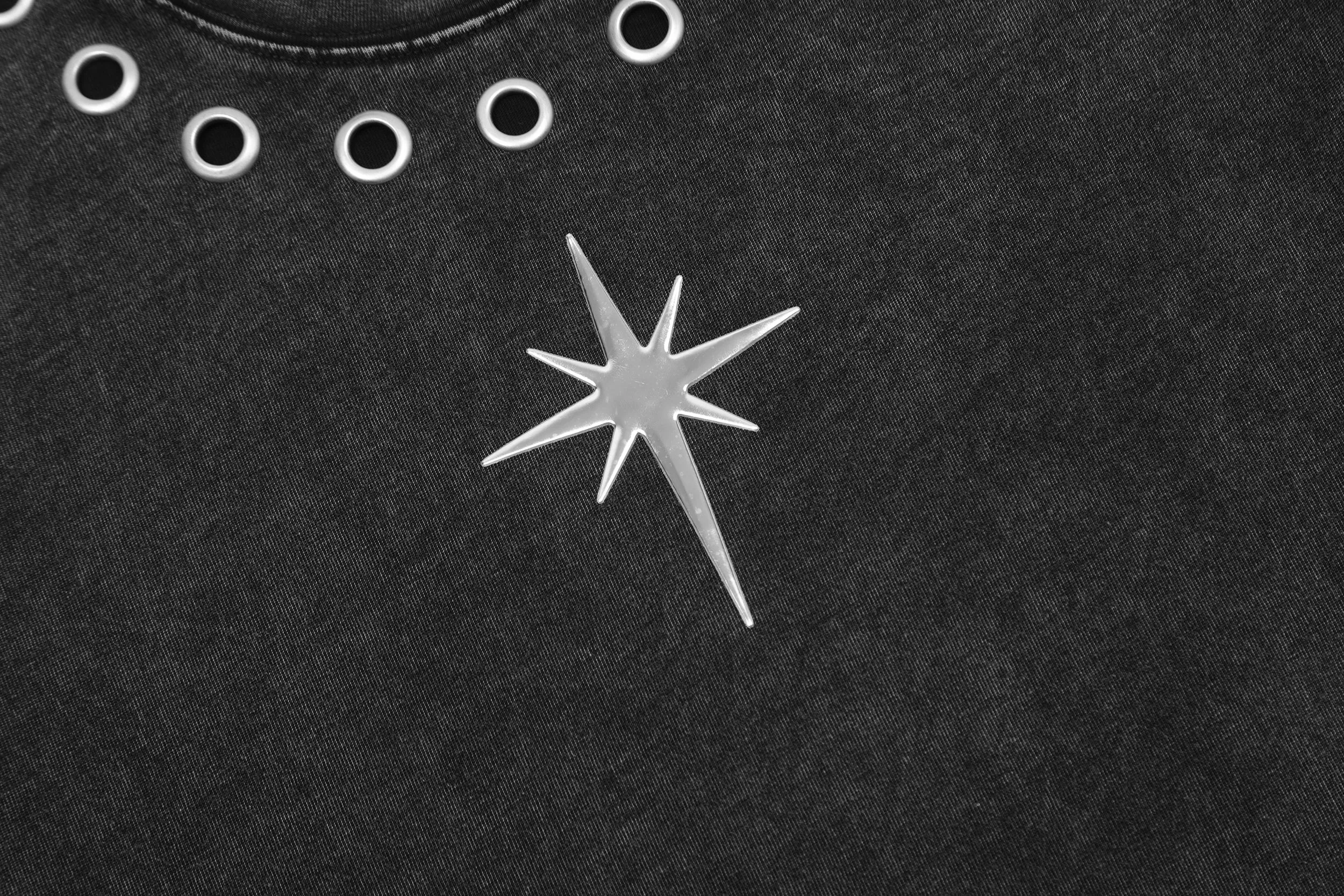 Reflective Star | High Street Washed Out T-Shirt