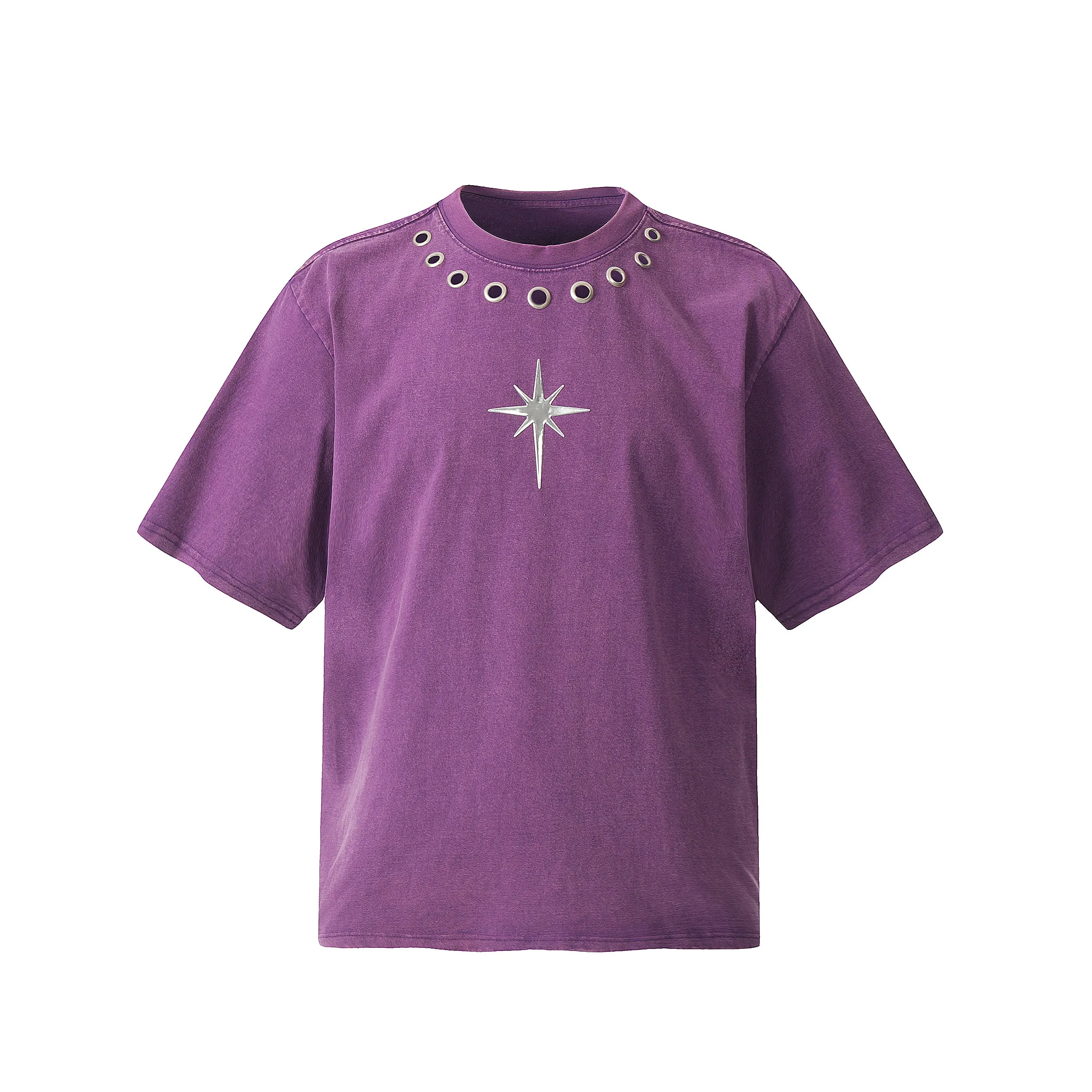 Reflective Star | High Street Washed Out T-Shirt