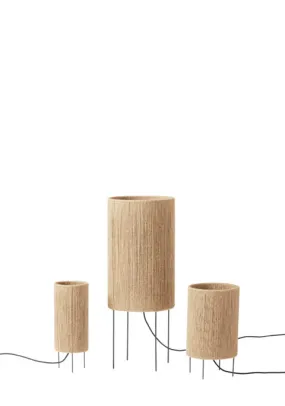 RO Jute Table Lamps | by Kim Rickardt