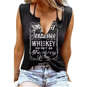 Smooth As Tennessee Whiskey Sweet As Strawberry Wine Shirt