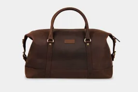 Somerset Holdall | Brown Leather Medium