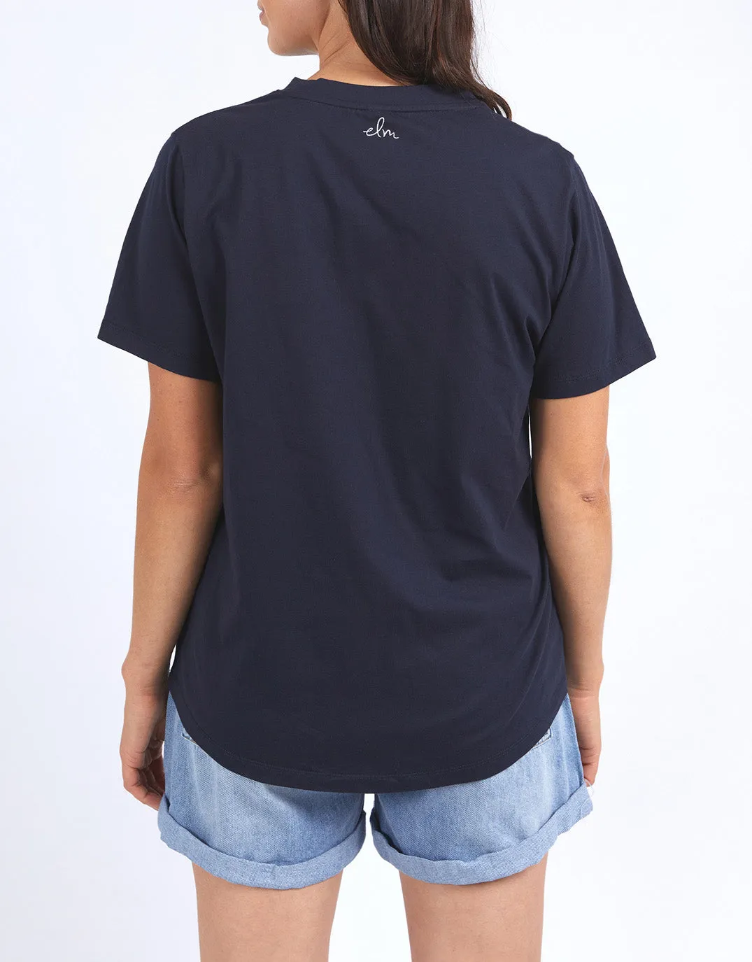 Sparkle Star Tee - Navy/Silver