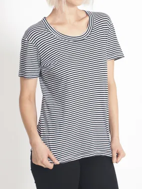 Super Relaxed Tee Fine Stripe