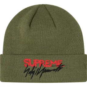 Supreme Yohji Yamamoto New Era Beanie Olive