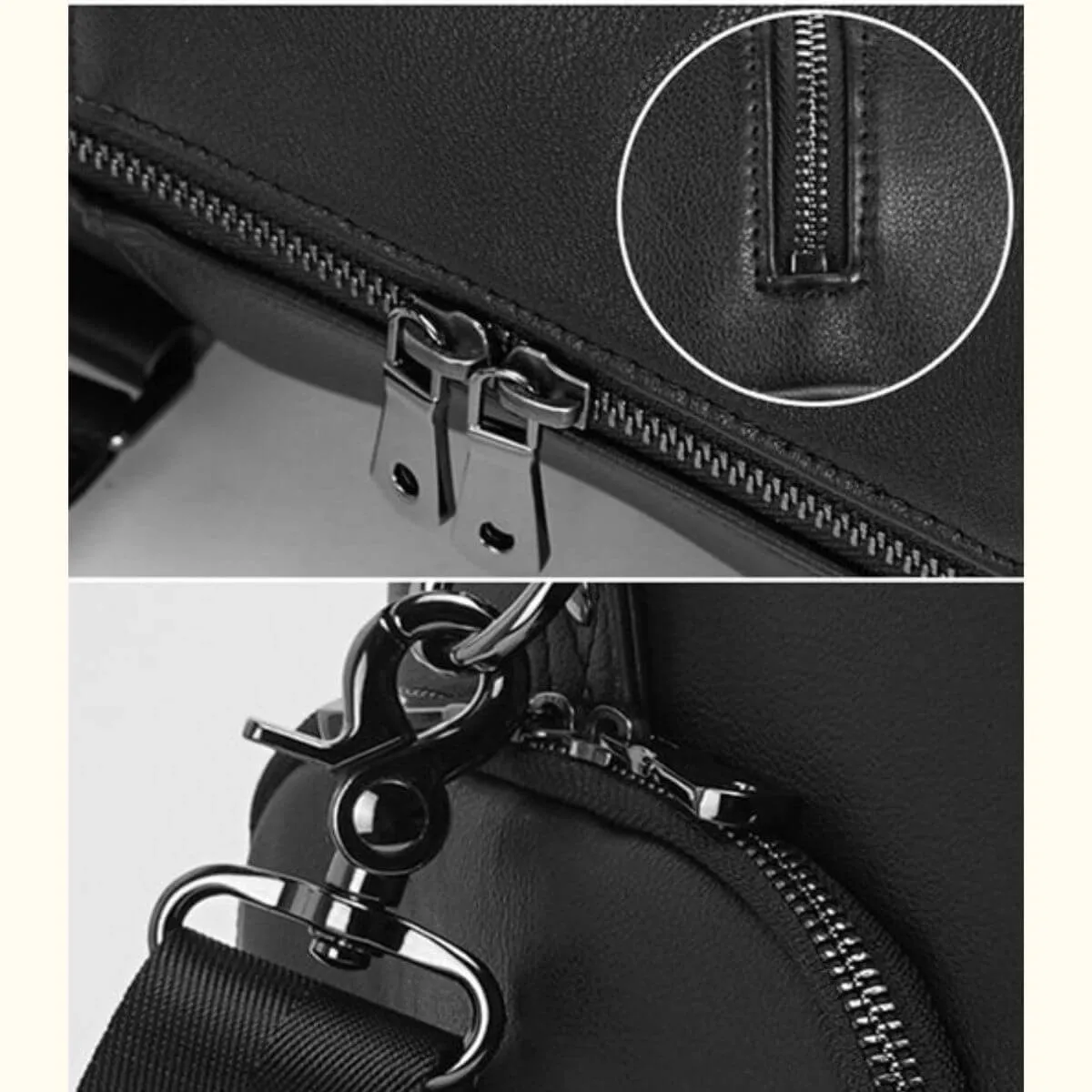 The Glock - Leather Travel bag