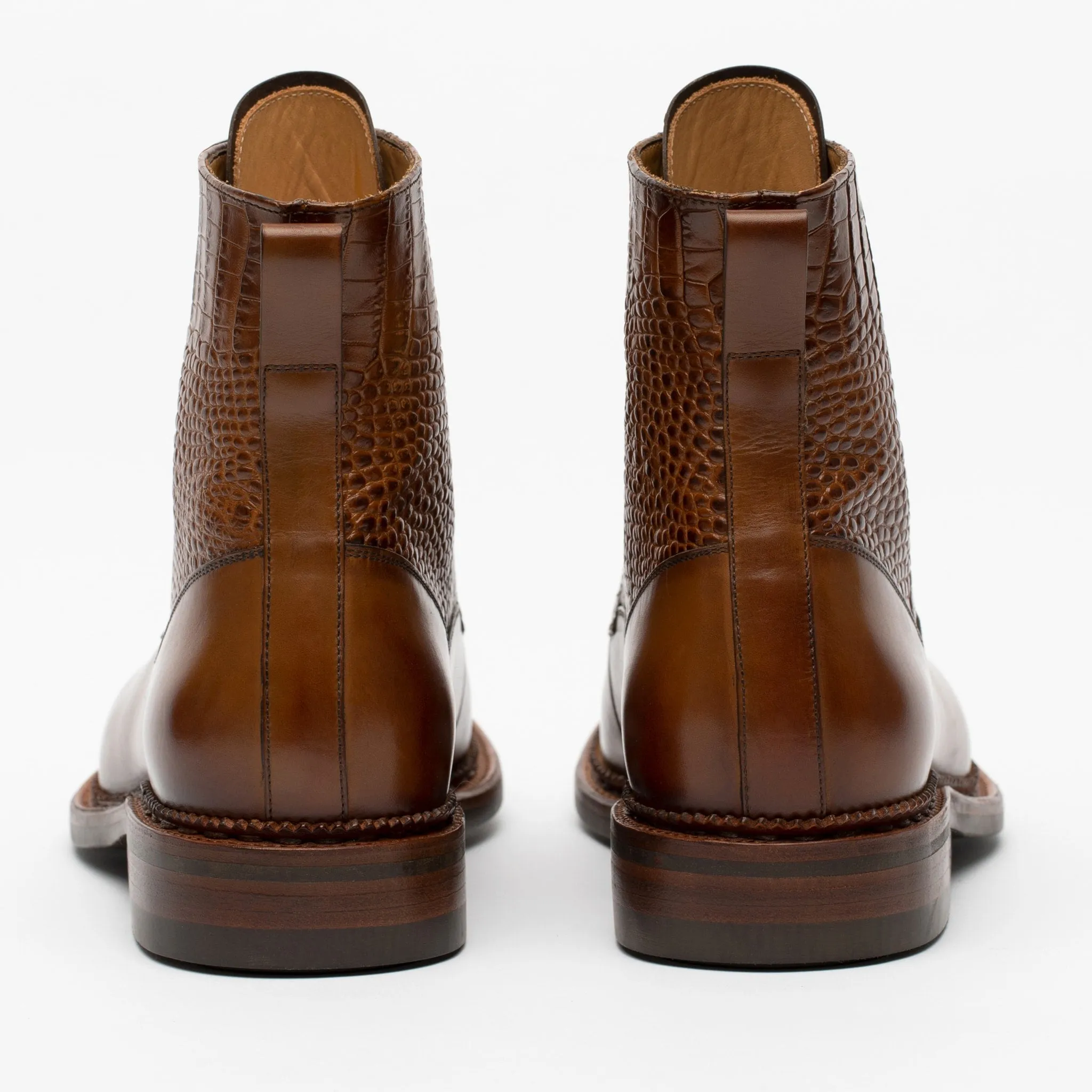 The Irwin Boot in Cognac (Last Chance, Final Sale)