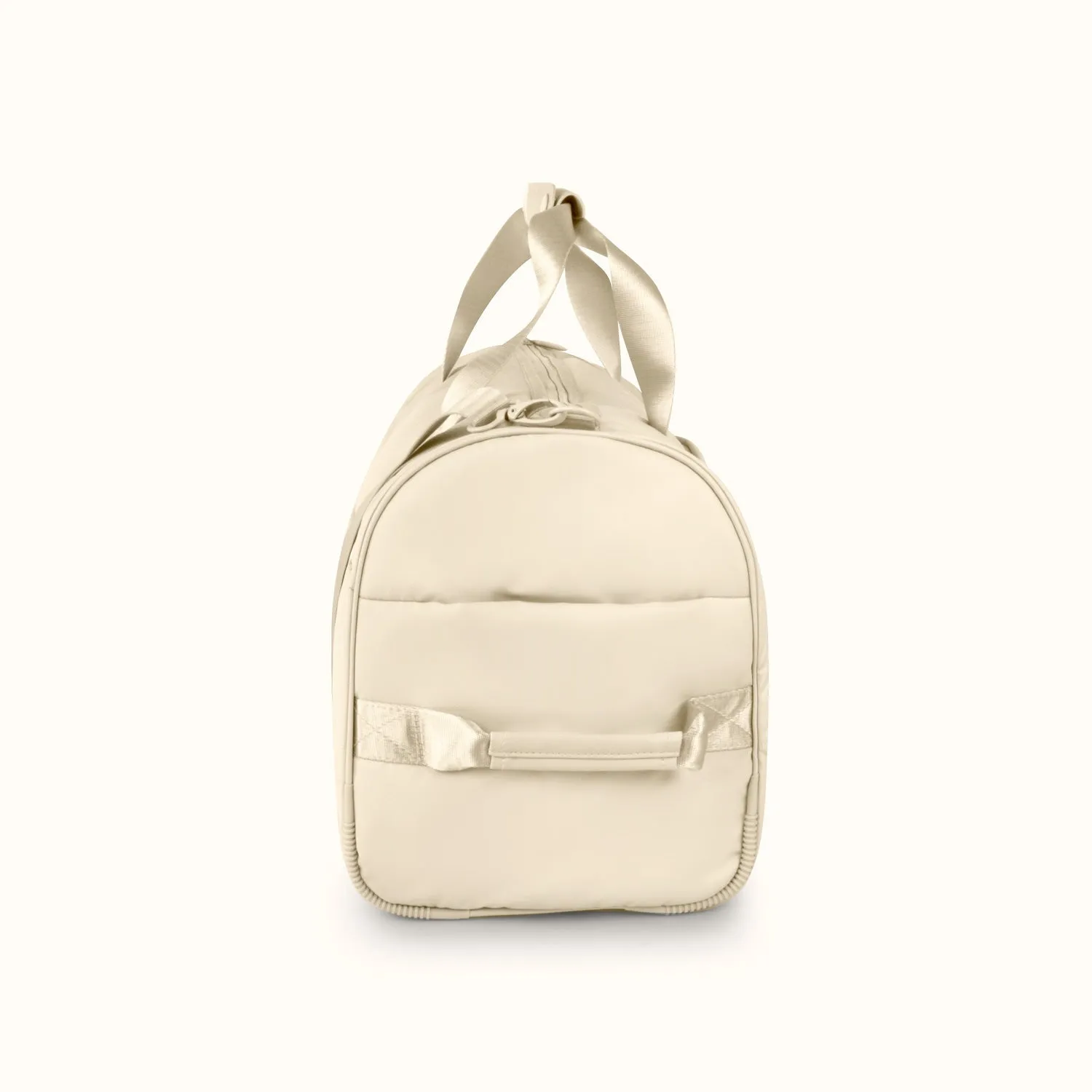 The Puffer Duffel Bag - Ivory