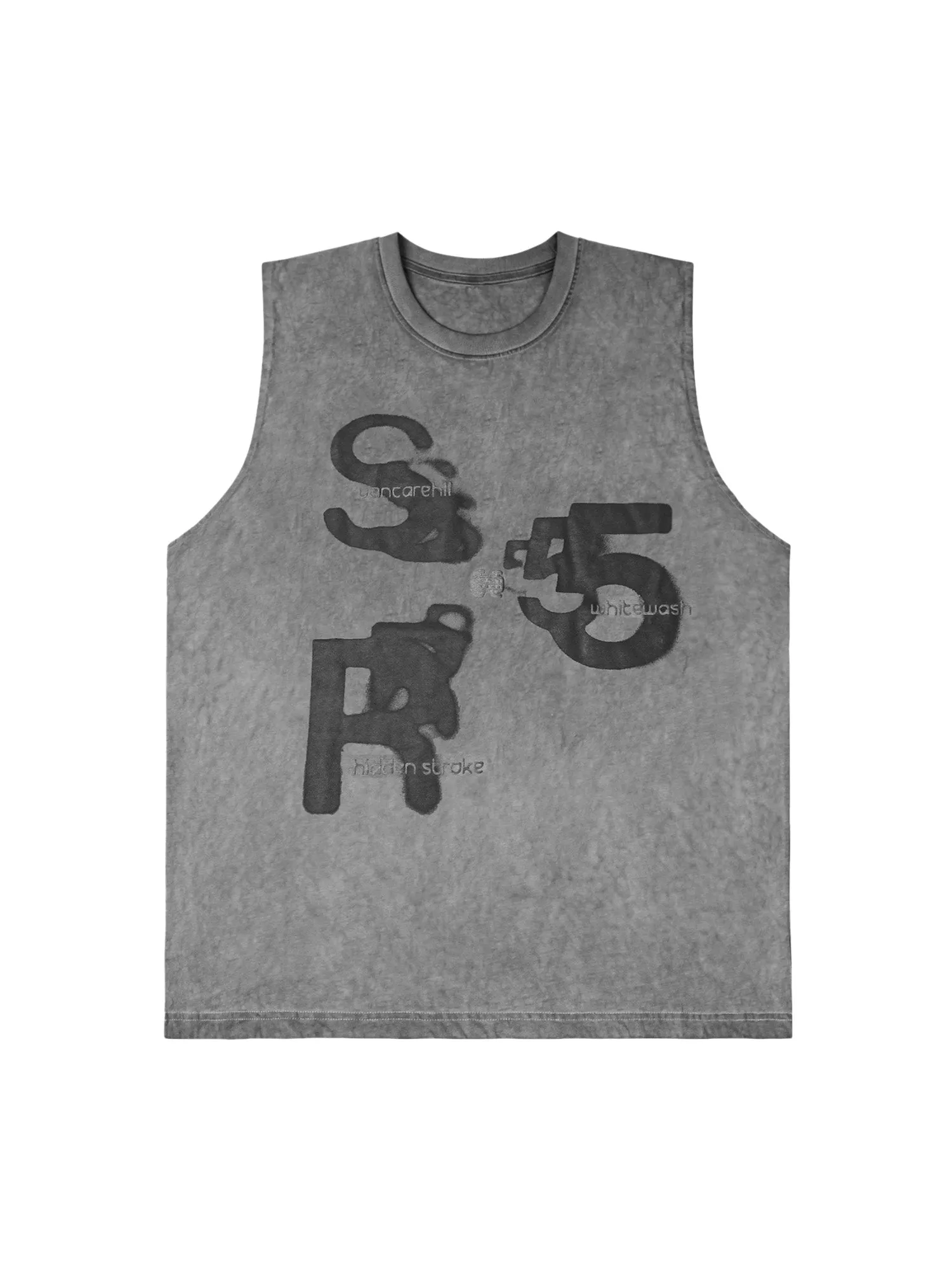 Thesupermade High Street Hip Hop Print Vest